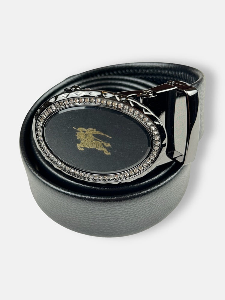 Burbry Imported Stone Adjustable Lock Belt