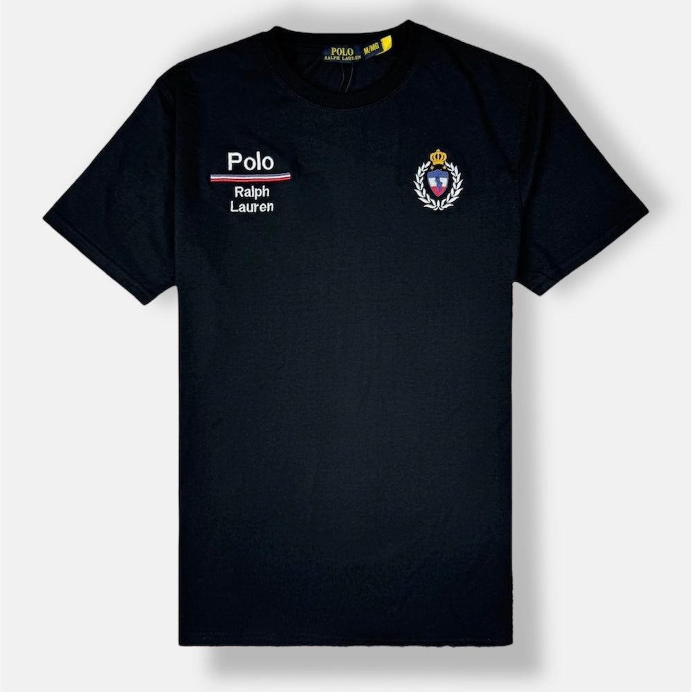 POLO RL PREMIUM COTTON T-SHIRT (BLACK)