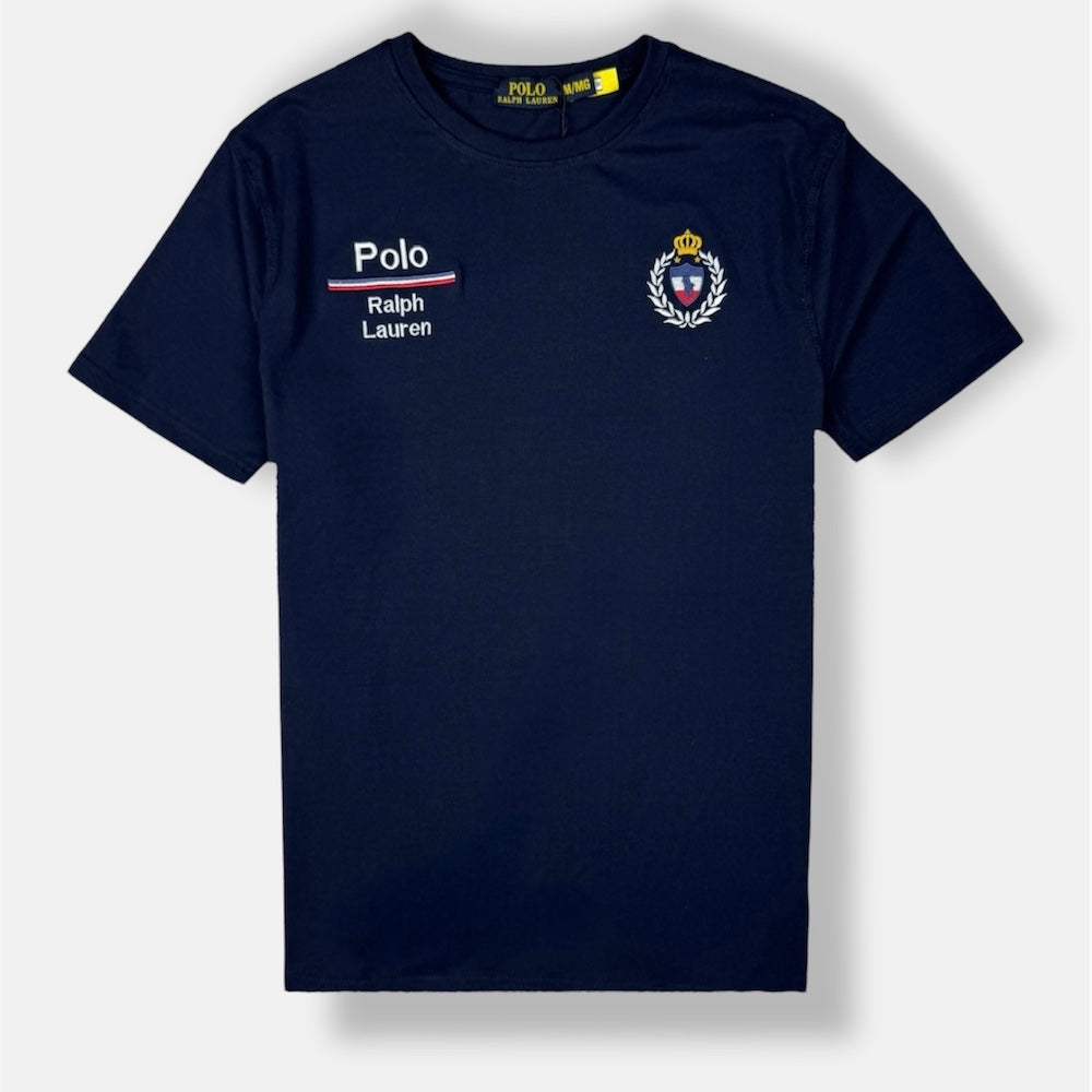 POLO RL PREMIUM COTTON T-SHIRT (NAVY)