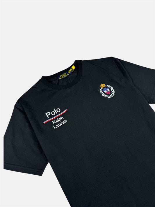 POLO RL PREMIUM COTTON T-SHIRT (BLACK)