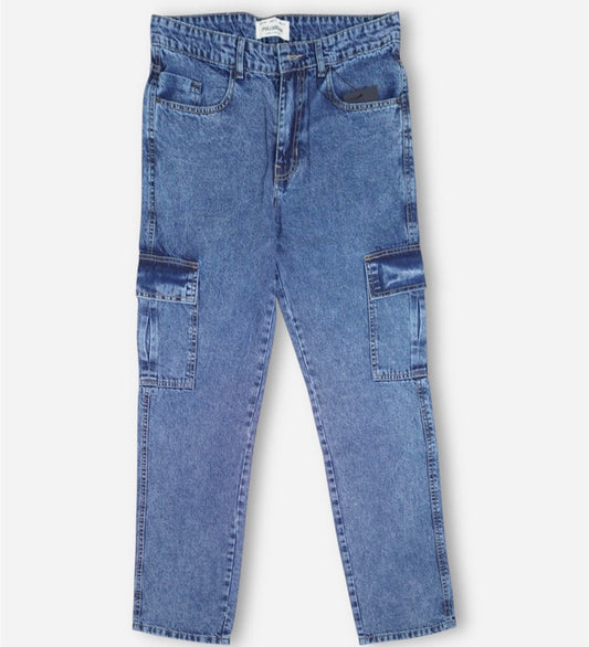 P&B Premium Loose Fit Trouser (Dark Blue)