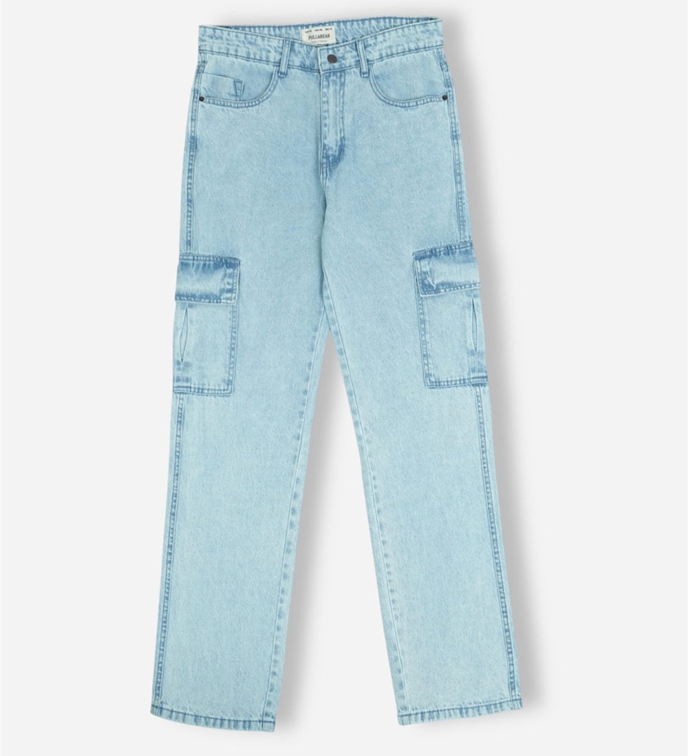 P&B Premium Loose Fit Trouser (Ice Blue)