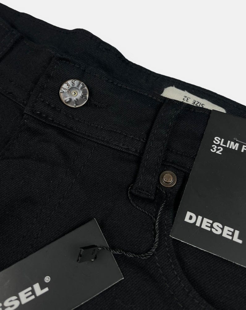 DESL Premium Slim Fit Denim Jeans jet Black