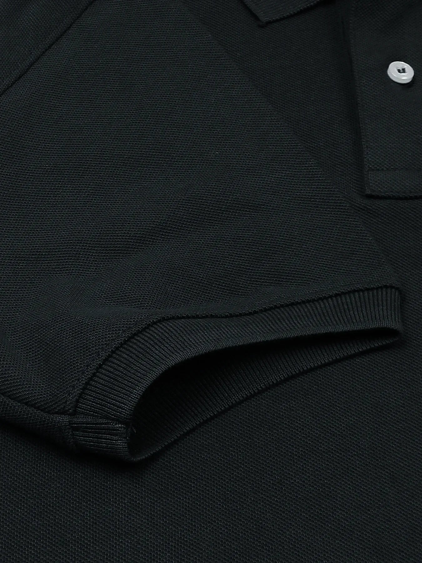 RL Premium Big Pony Self Emb Polo shirt (Black)