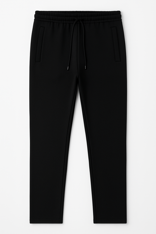 ZR Premium Inter Lock Cotton Trouser (Black)