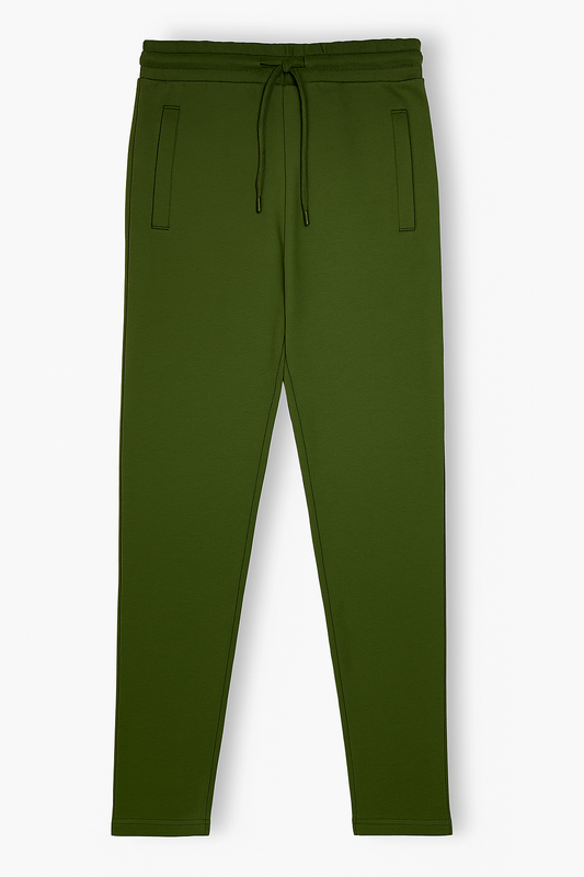 ZR Premium Inter Lock Cotton Trouser (Olive Green)