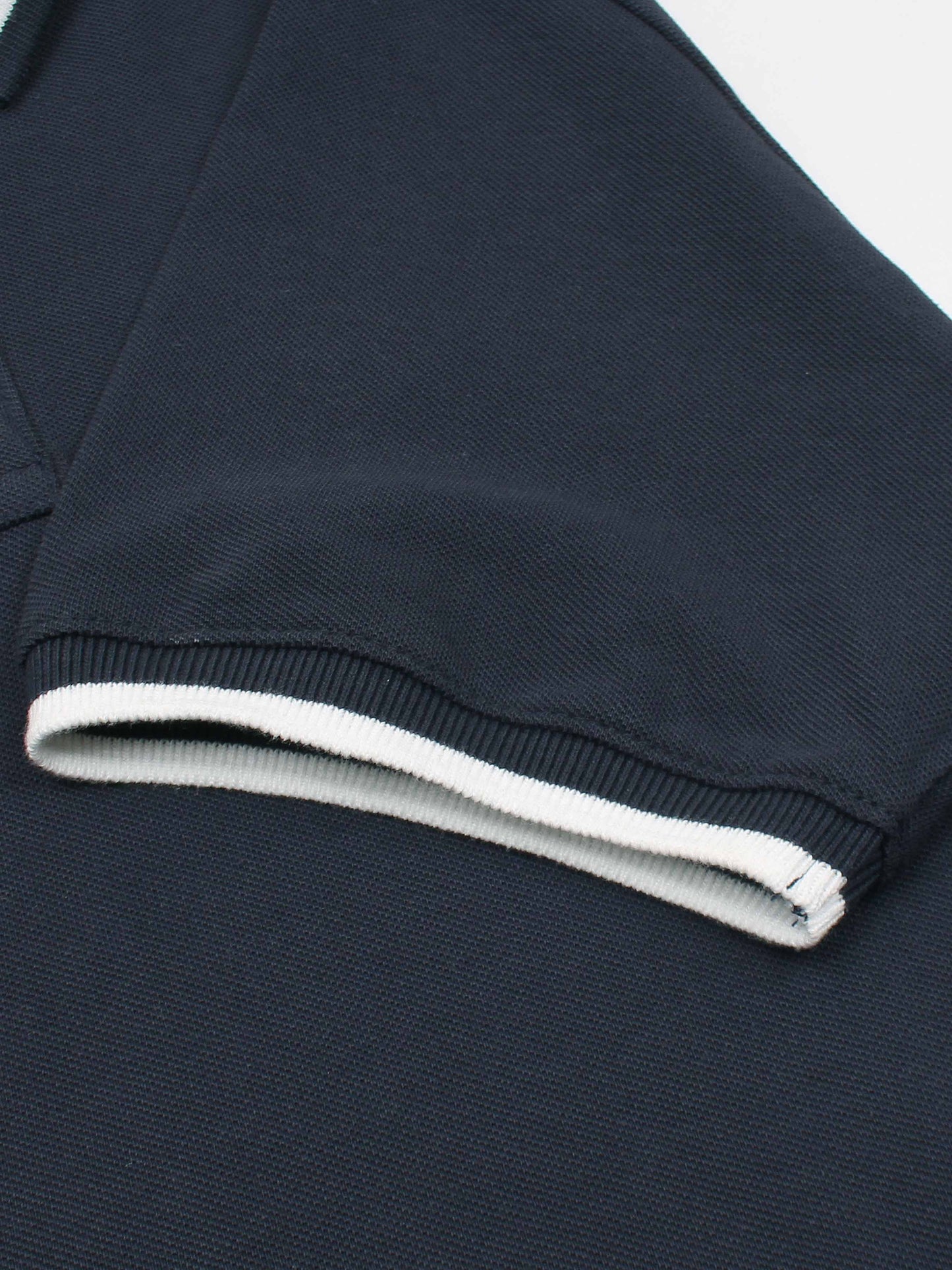 RL Premium Placket Polo Shirt (Navy Blue)
