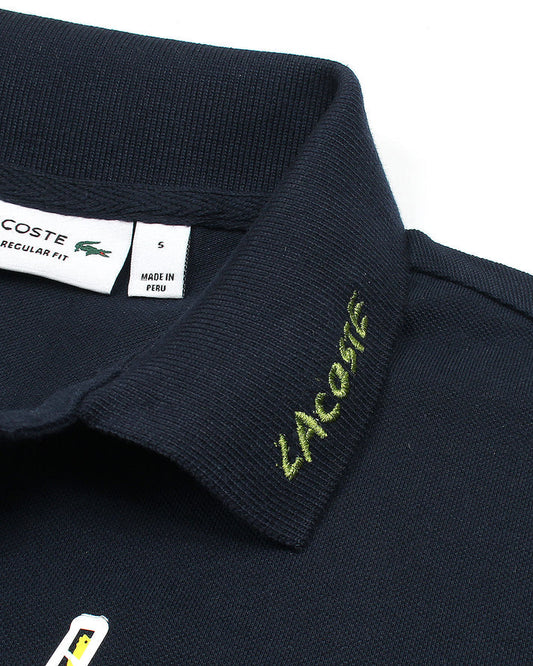 IMPORTED MEN'S LCSTE COLLAR POLO SHIRT (NAVY)