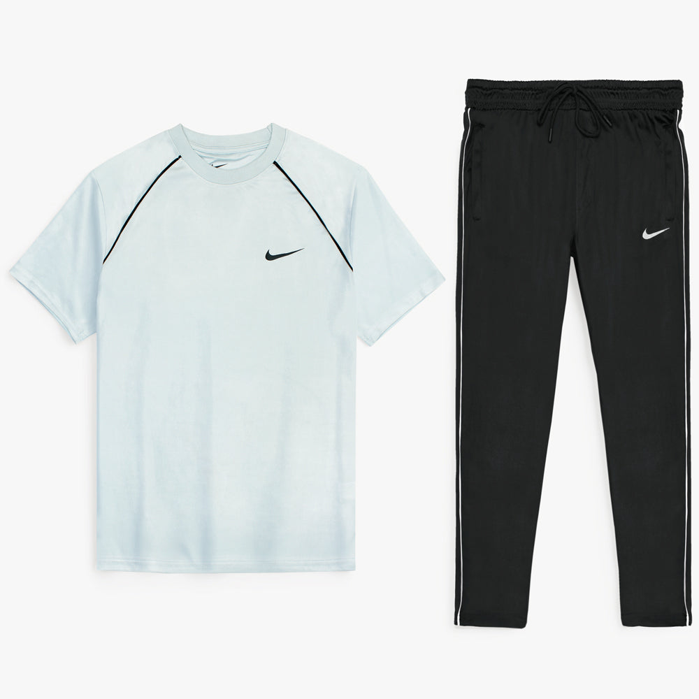 NKE Premium Dri-Fit Tracksuit N1 (Sky Blue)