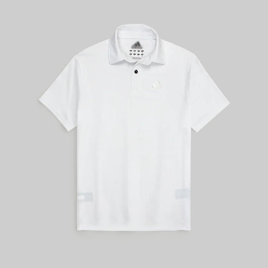 ADDAS IMPORTED BEEMESH CORE POLO SHIRT (WHITE)