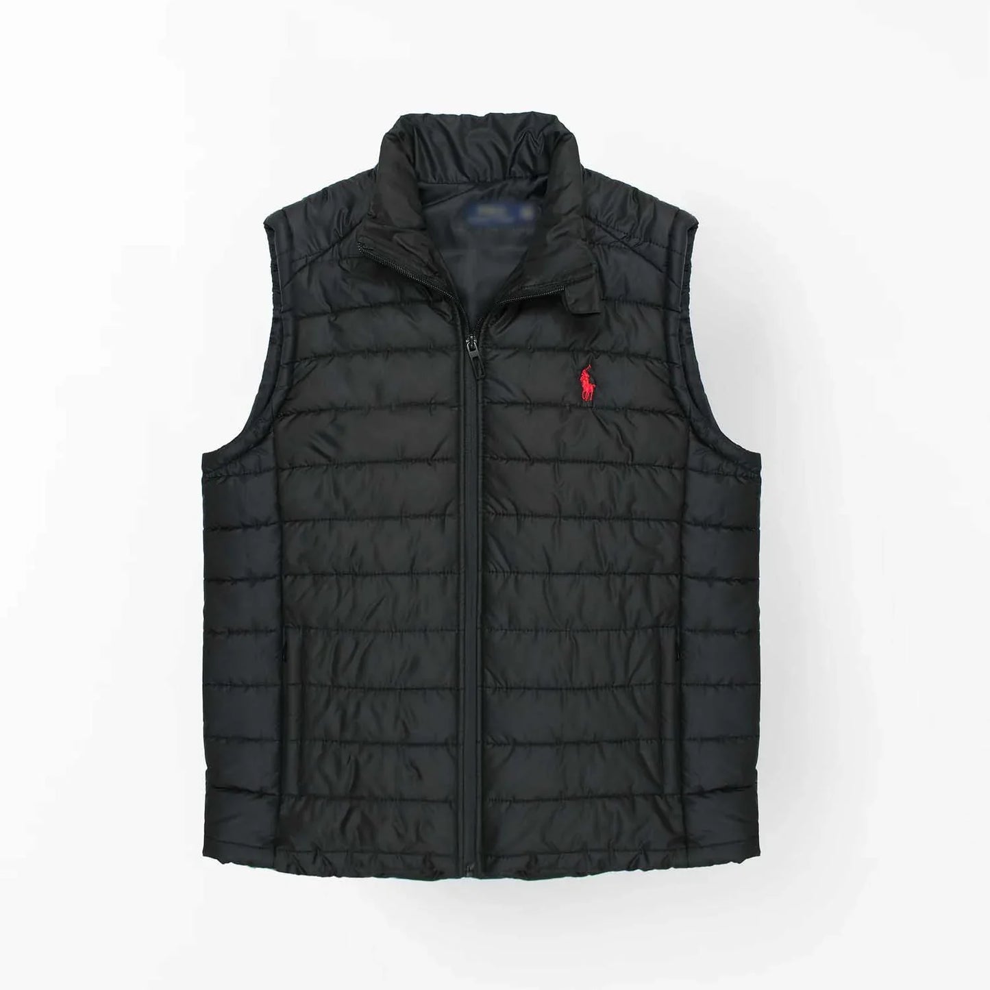 RL premium Small Pony Puffer Jacket (Black)