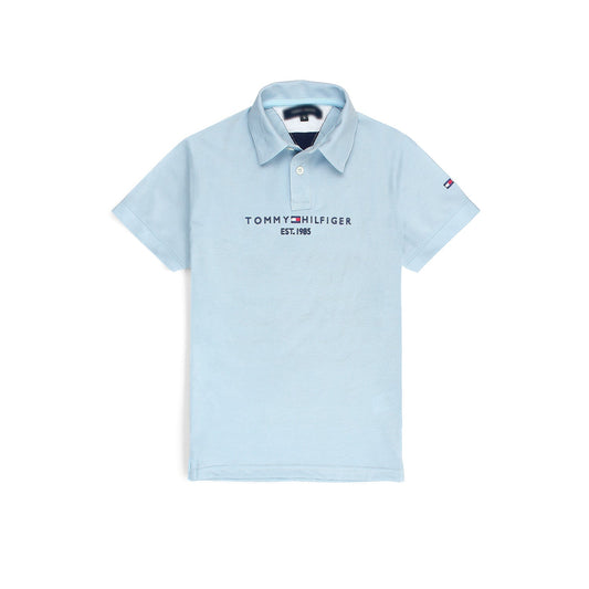 TH Kids Premium Polo Shirt (Sky Blue)