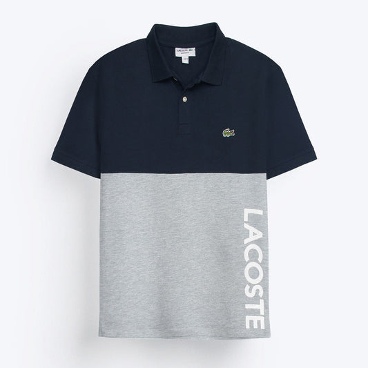 LCSTE Paneled Polo Shirts (Navy Grey)