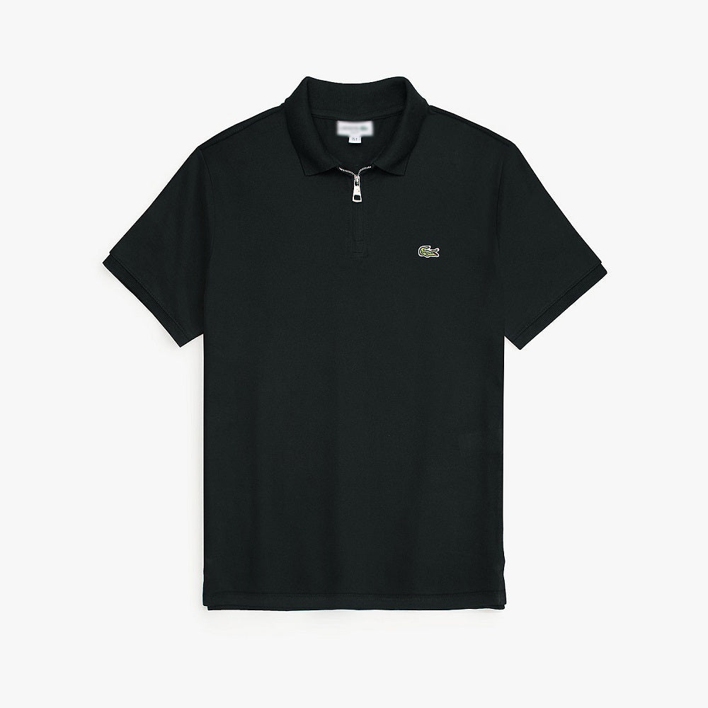 LCSTE Premium Zip Up Polo shirt (Black)