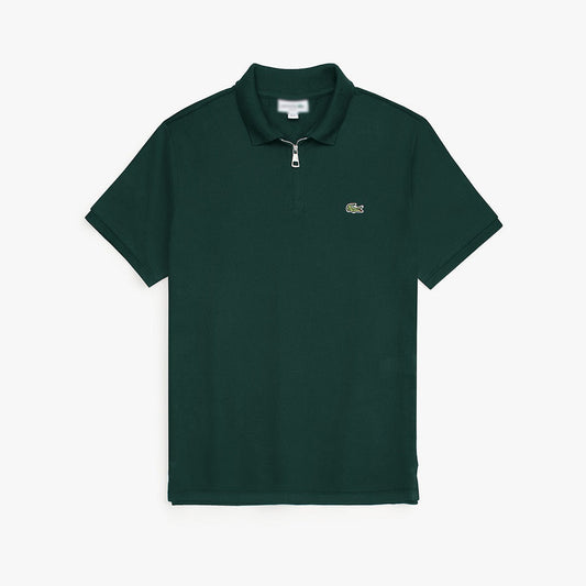 LCSTE Premium Zip Up Polo shirt (Dark green)