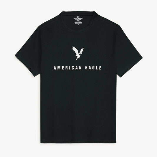 Amrcn Eagle Premium S/L Cotton T-Shirt (Black)