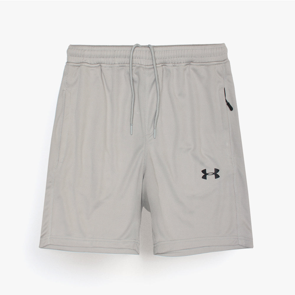 UA Premium Dri Fit Short (Heather Grey)