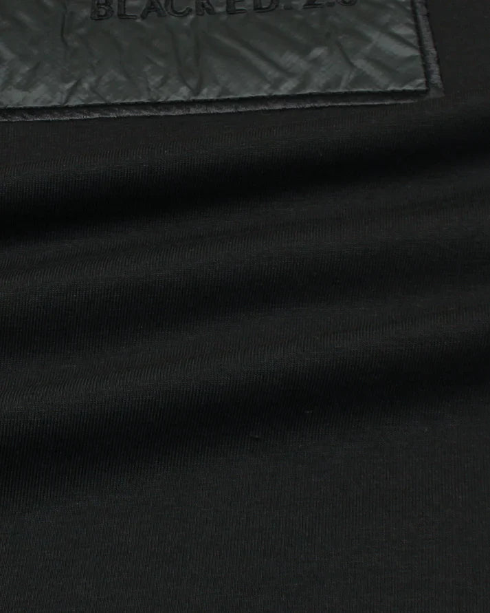 A-X IMPORTED MEN'S PATCH T-SHIRT (BLACK)