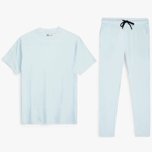 Z.A.R.A PREMIUM LYCRA DRI-FIT TRACKSUIT (SKY BLUE)