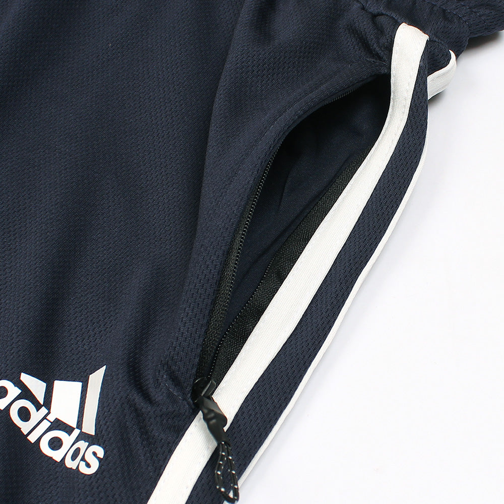 ADDAS PREMIUM MESH DRI-FIT 3 STRIPE TRACKSUIT (NAVY BLUE)