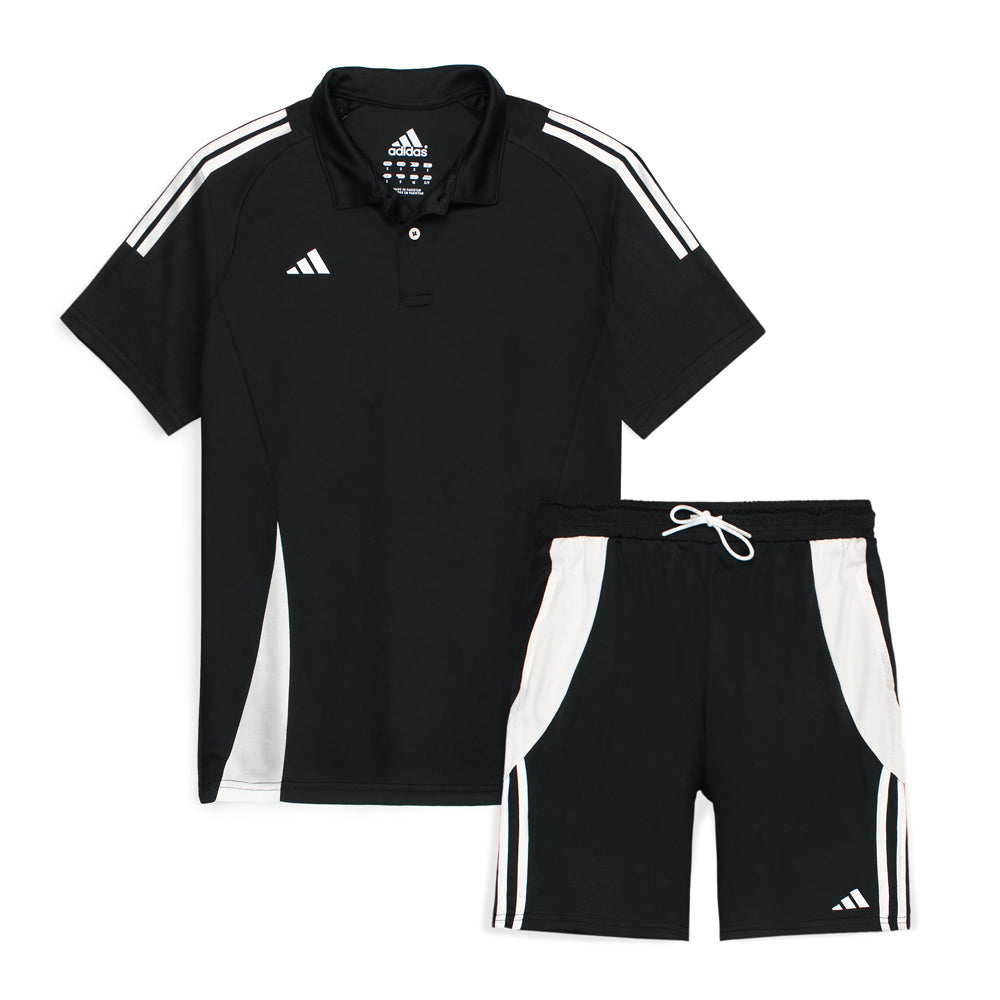 ADDAS Premium Paneled Dri-Fit Tiro Twin Set (Black)