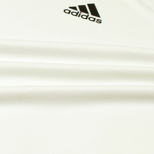 ADDAS Imported Mesh Shoulder Dri Fit T-Shirt (White)