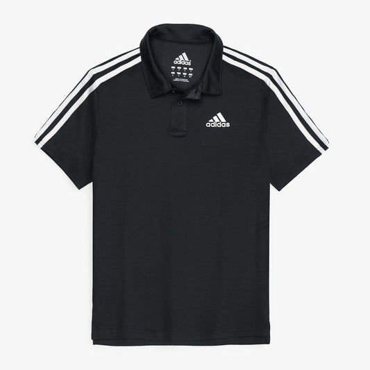 ADDAS Imported Mesh Dri Fit Polo Shirt (Black)
