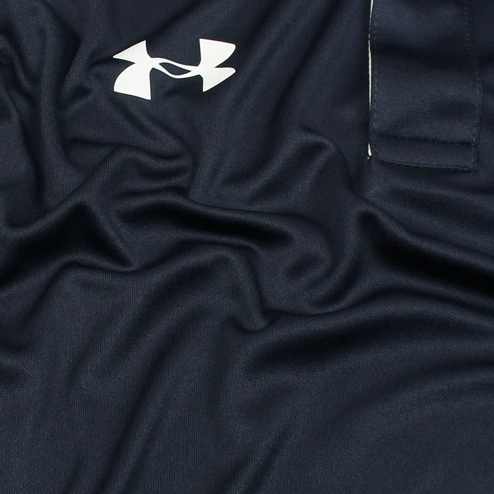 UA PREMIUM DRI-FIT HEATGEAR POLO SHIRT (NAVY BLUE)