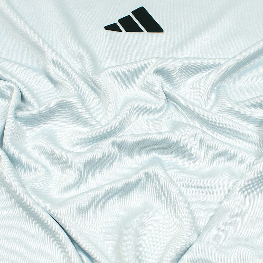 ADDAS Premium Lycra Dri-Fit Tracksuit (Sky & Black)