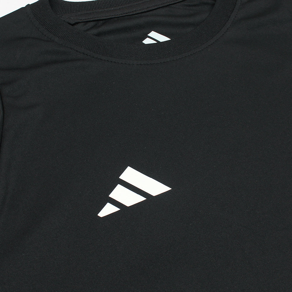 ADDAS PREMIUM DRYFIT TIRO T SHIRT (BLACK)