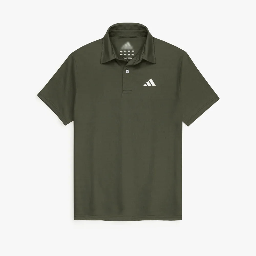 ADDAS IMPORTED BEEMESH CORE POLO SHIRT (OLIVE GREEN)