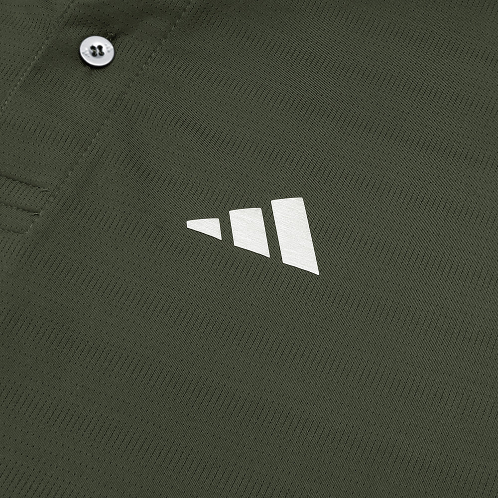 ADDAS IMPORTED BEEMESH CORE POLO SHIRT (OLIVE GREEN)