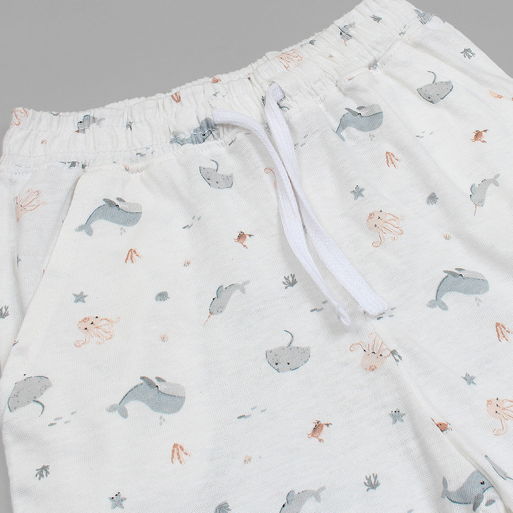 ZR PREMIUM KIDS DOLPHIN PRINT TWINSET