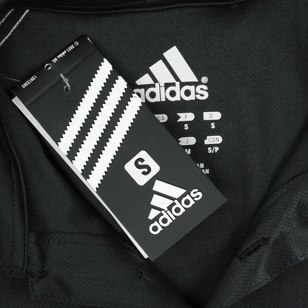 ADDAS Imported Mesh Dri Fit Polo Shirt (Black)
