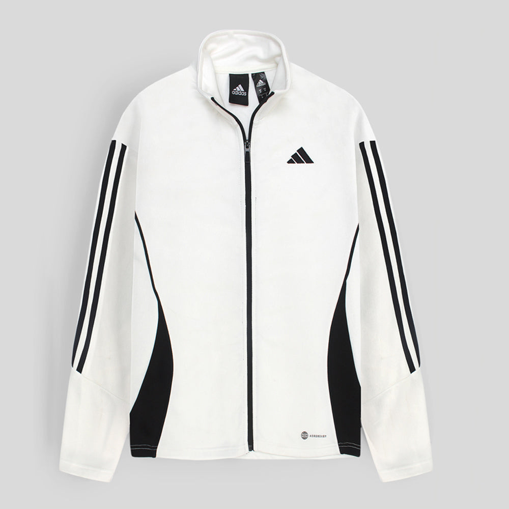 ADDAS Imported Tiro Piping Tracksuit (White&Black)