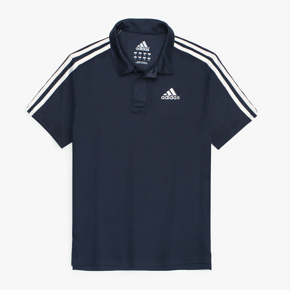 ADDAS PREMIUM MESH DRI-FIT 3 STRIPE TRACKSUIT (NAVY BLUE)