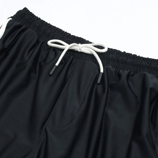 ADDAS IMPORTED DRI-FIT PIPING TROUSER (BLACK)