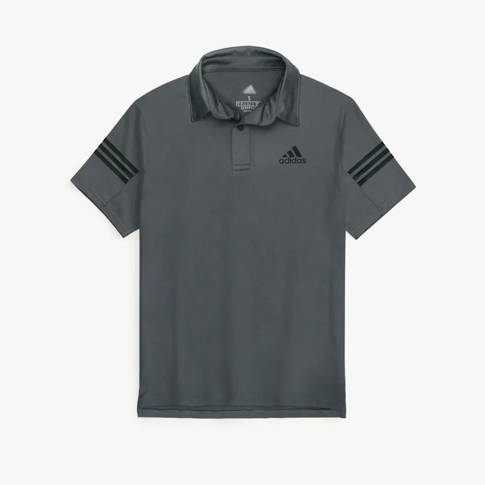 ADDAS IMPORTED CLIMACOOL DRI-FIT POLO SHIRT (DARK GREY)