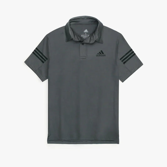 ADDAS IMPORTED CLIMACOOL DRI-FIT POLO SHIRT (DARK GREY)