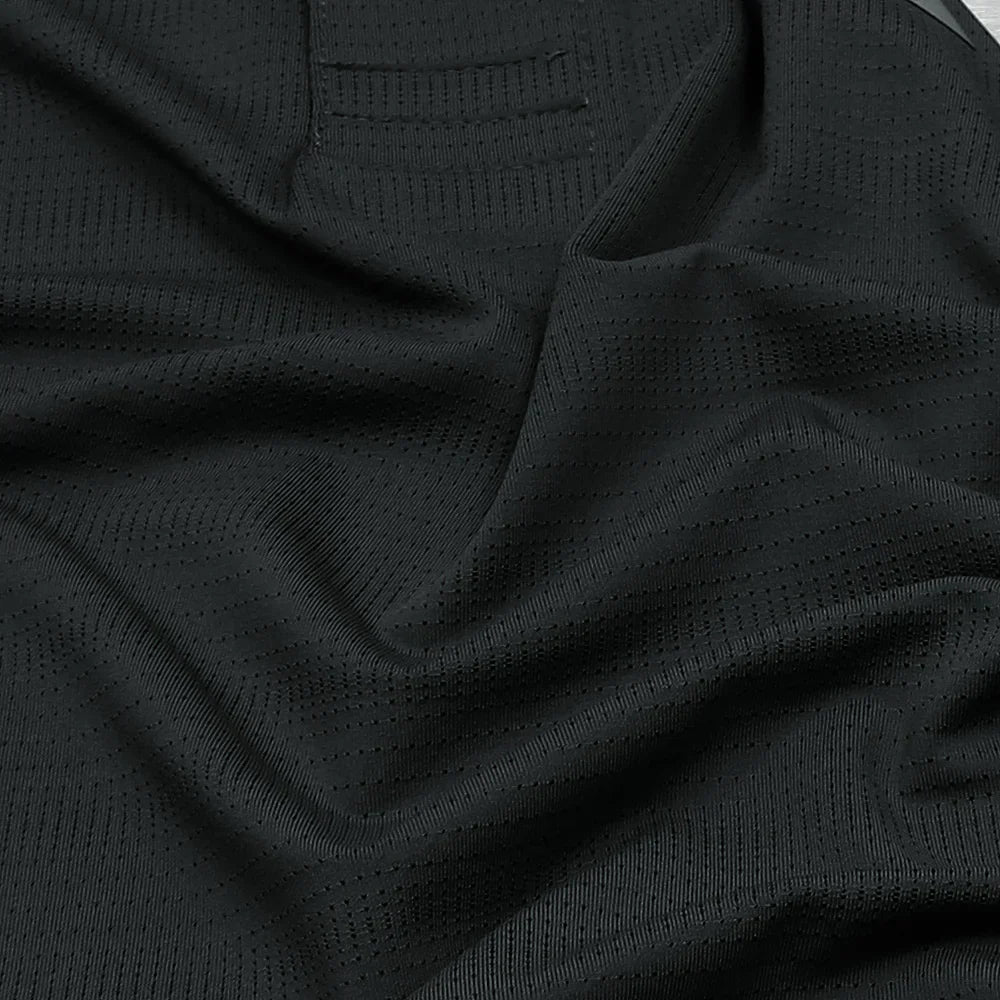 ADDAS IMPORTED BEEMESH CORE POLO SHIRT (BLACK)