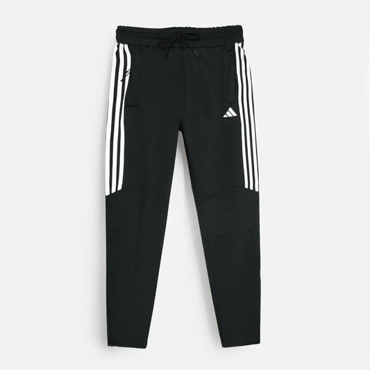 ADADS PREMIUM MEN'S HALF STRIPES TROUSER (BLACK)