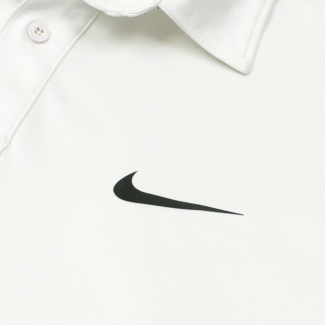 NKE PREMIUM DRI-FIT PIPING POLO SHIRT (OFF-WHITE)