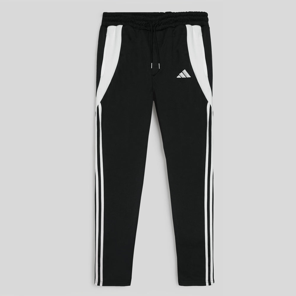 ADDAS Imported Tiro Piping Tracksuit (White&Black)