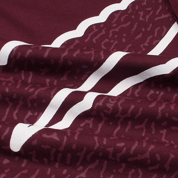 LCSTE Imported Logo Printed Polo (Maroon)