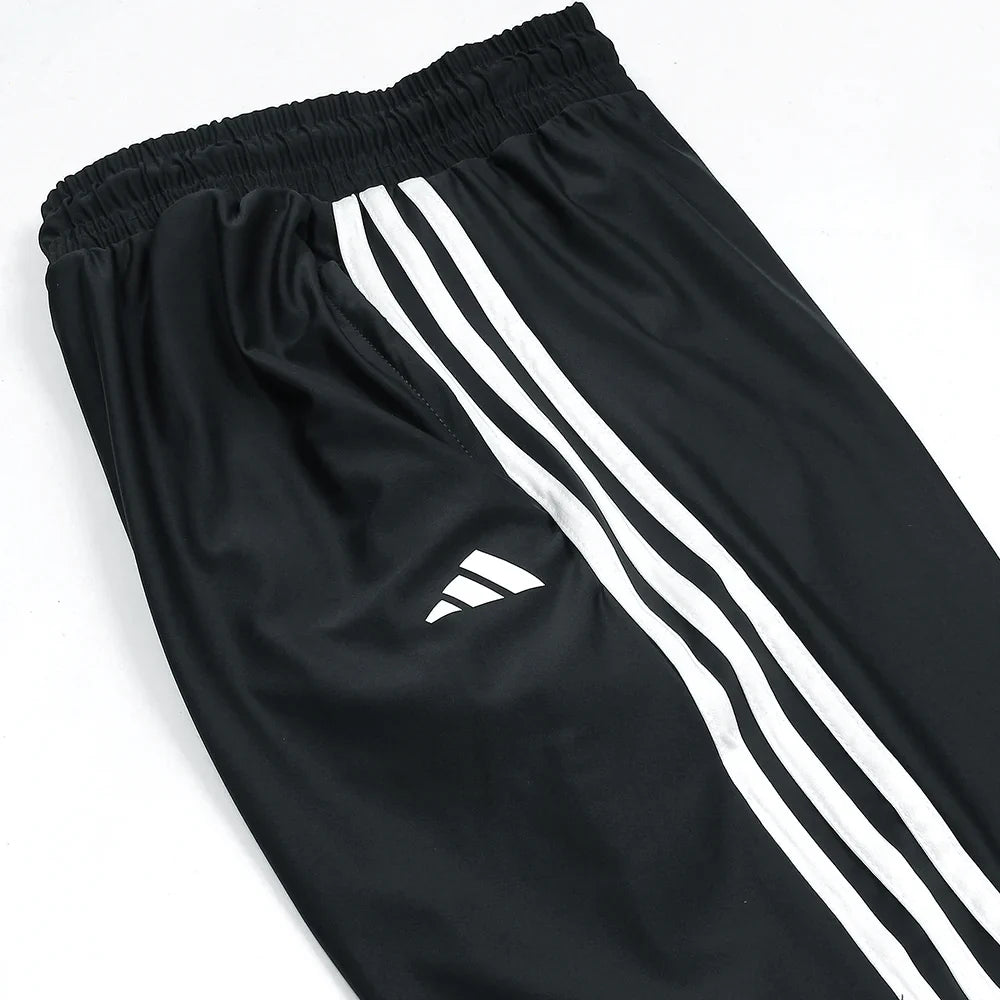 ADDAS IMPORTED DRI-FIT PIPING TROUSER (BLACK)
