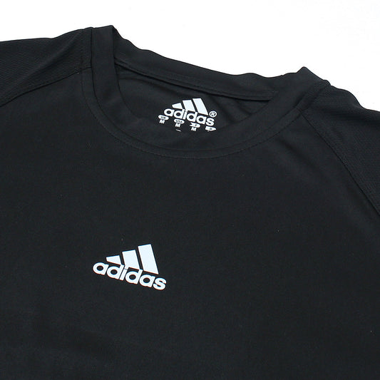 ADDAS Imported Mesh Shoulder Dri Fit T-Shirt (Black)