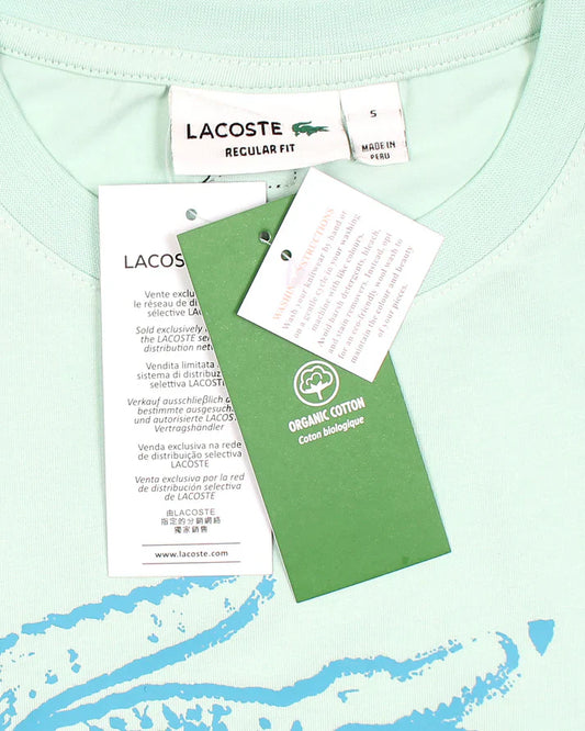 LCSTE CROC IMPORTED MEN'S T-SHIRT (SEA GREEN)