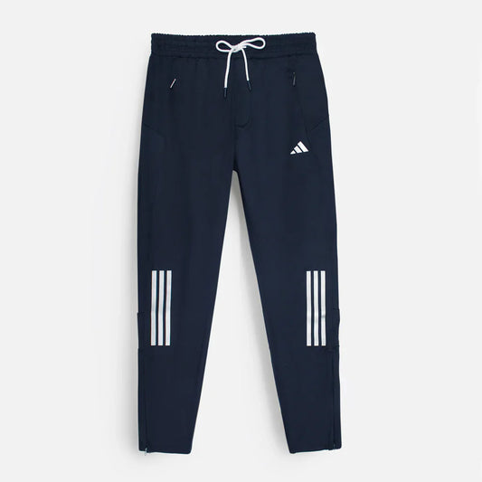 ADDAS PREMIUM MEN'S DRI FIT REFLECTIVE TROUSER (NAVY)
