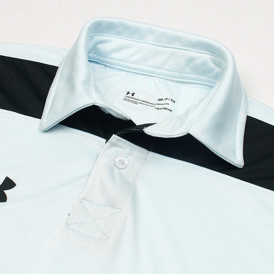 UA PREMIUM MEN'S DRI FIT CLUTH POLO (SKY BLUE)