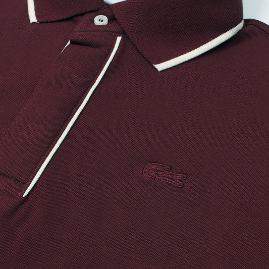 LCSTE PREMIUM MEN'S PARIS STRECH POLO SHIRT (MAROON)
